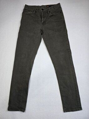 Roark Standard Slim Fit Jeans 30x32 Mens Green